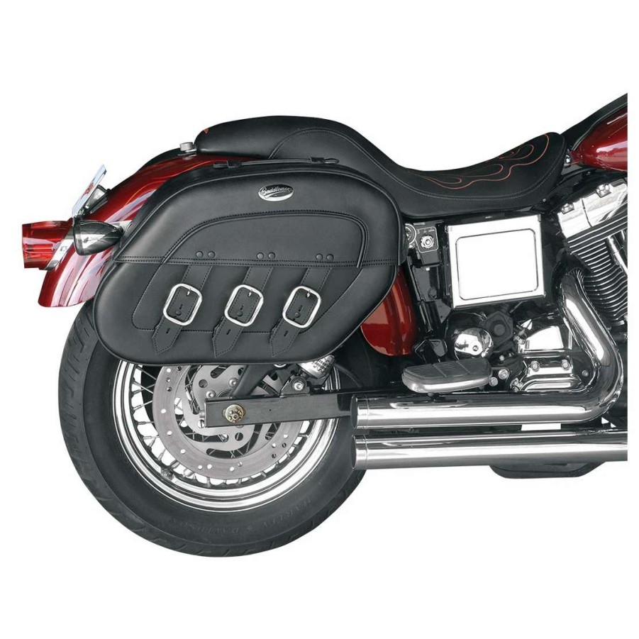 Soft Saddlebags * | Saddlemen S4 Rigid-Mount Quick-Detach Drifter Slant Saddlebags