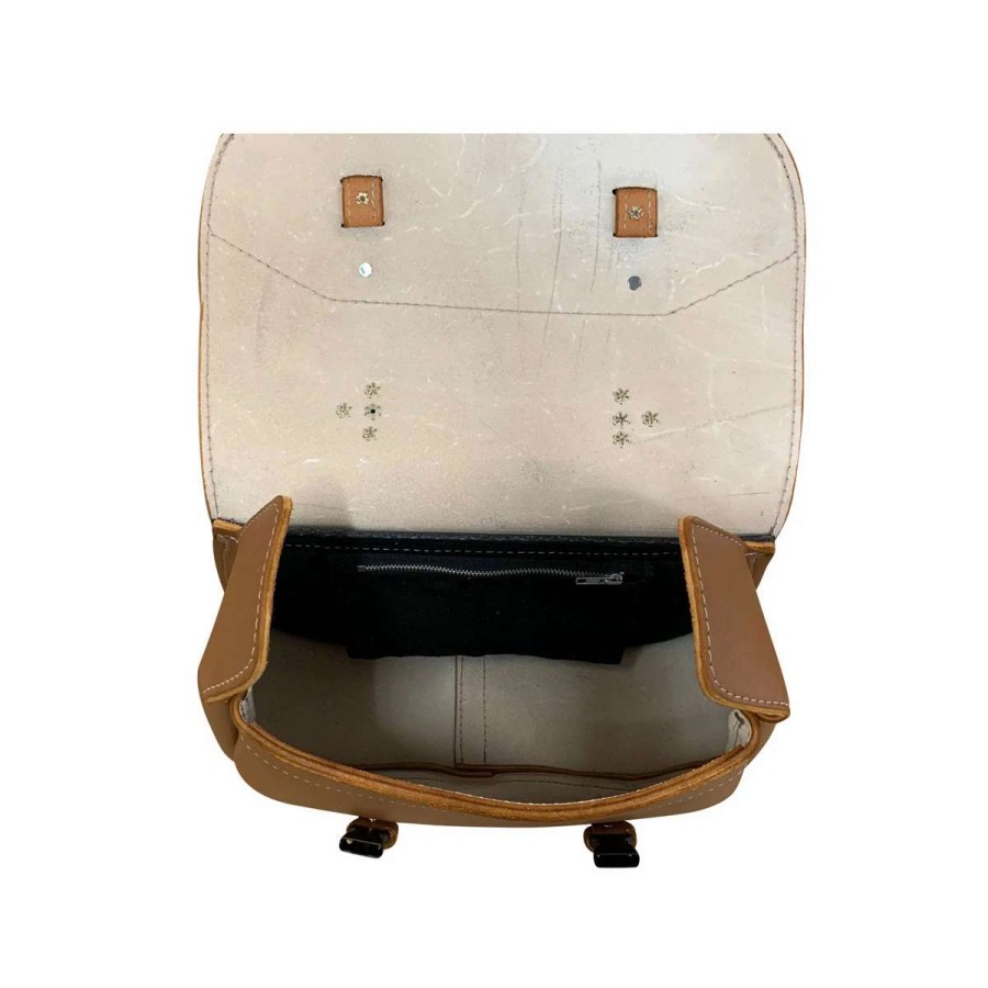 Soft Saddlebags * | Leatherworks Inc. Leatherworks, Inc. Bolt-On Indian Leather Saddlebag