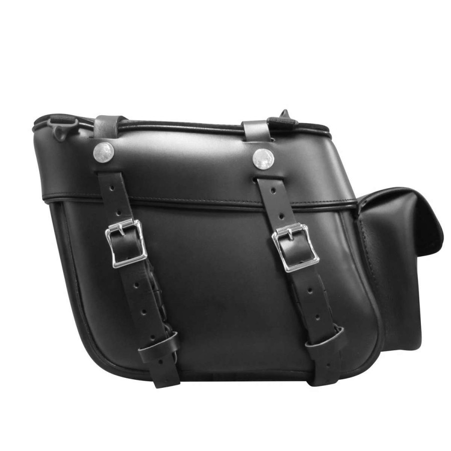 Soft Saddlebags * | Leatherworks Inc. Leatherworks, Inc. Deluxe Box Top Saddlebags