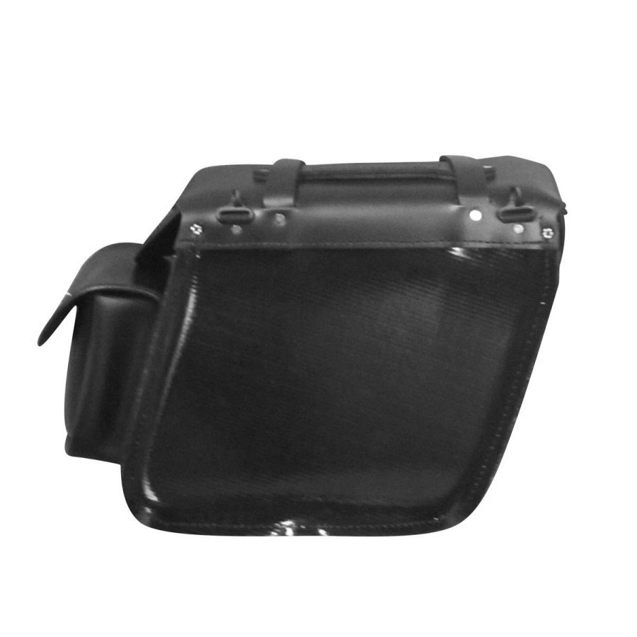 Soft Saddlebags * | Leatherworks Inc. Leatherworks, Inc. Deluxe Box Top Saddlebags