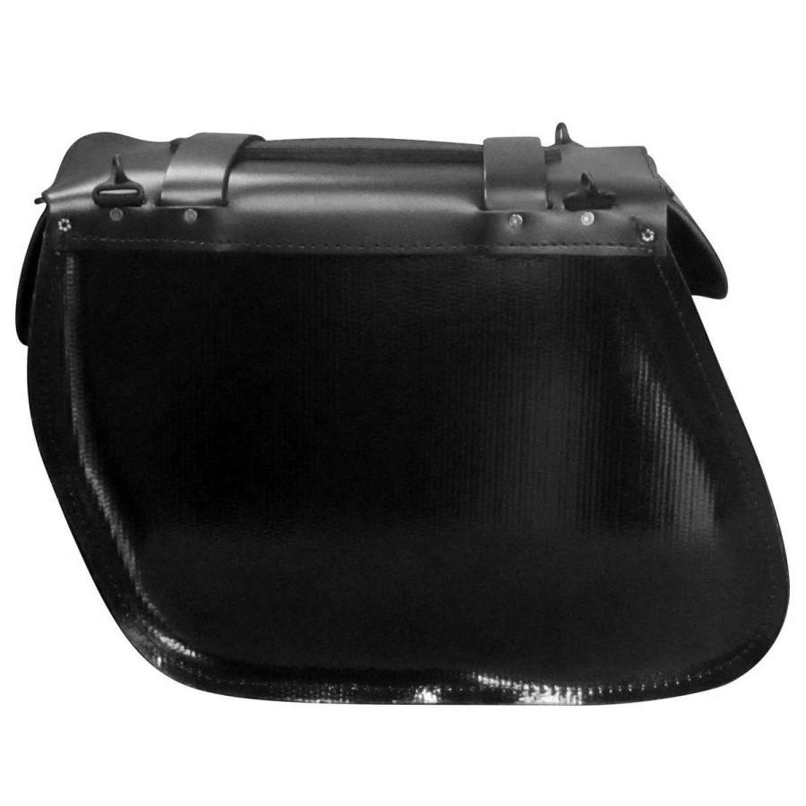 Soft Saddlebags * | Leatherworks Inc. Leatherworks, Inc. Angle Split Lid Box Saddlebags