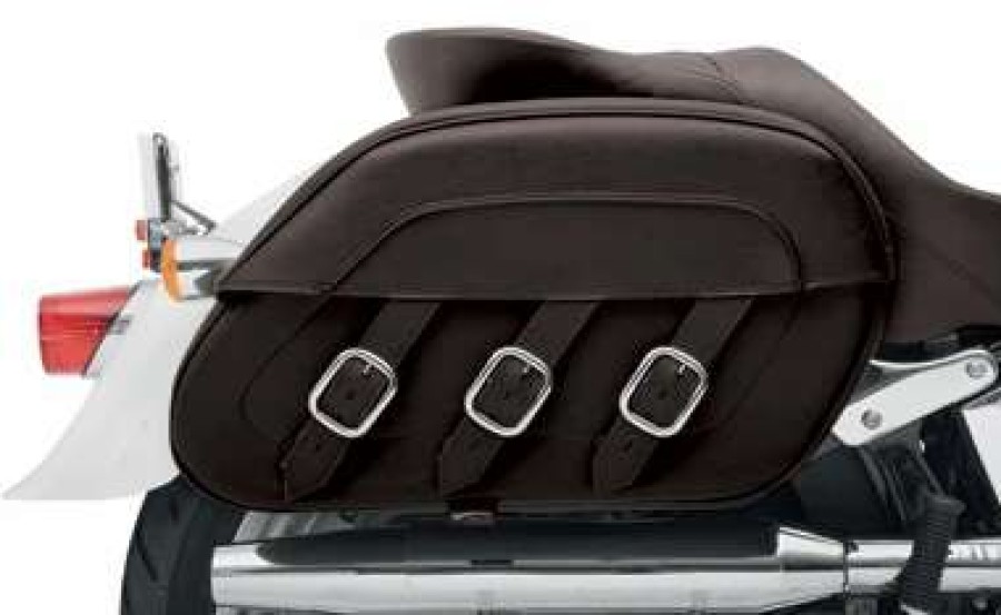 Soft Saddlebags * | Saddlemen S4 Rigid-Mount Quick-Detach Drifter Slant Saddlebags