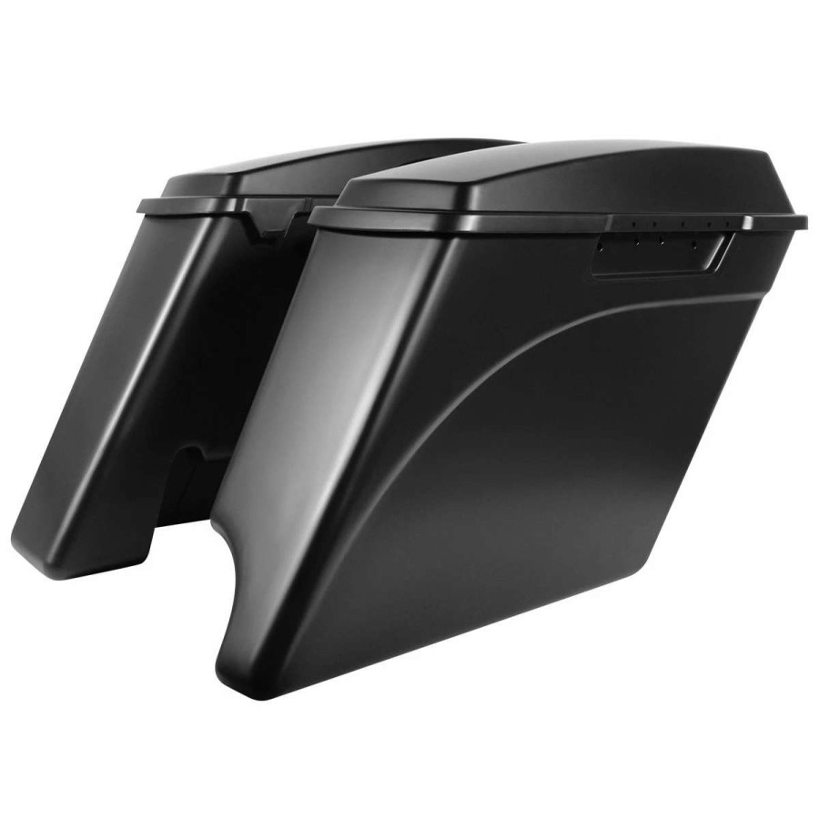 Hard Saddlebags * | Hogworkz 4 Unfinished Extended Saddlebags With Single Cut Out