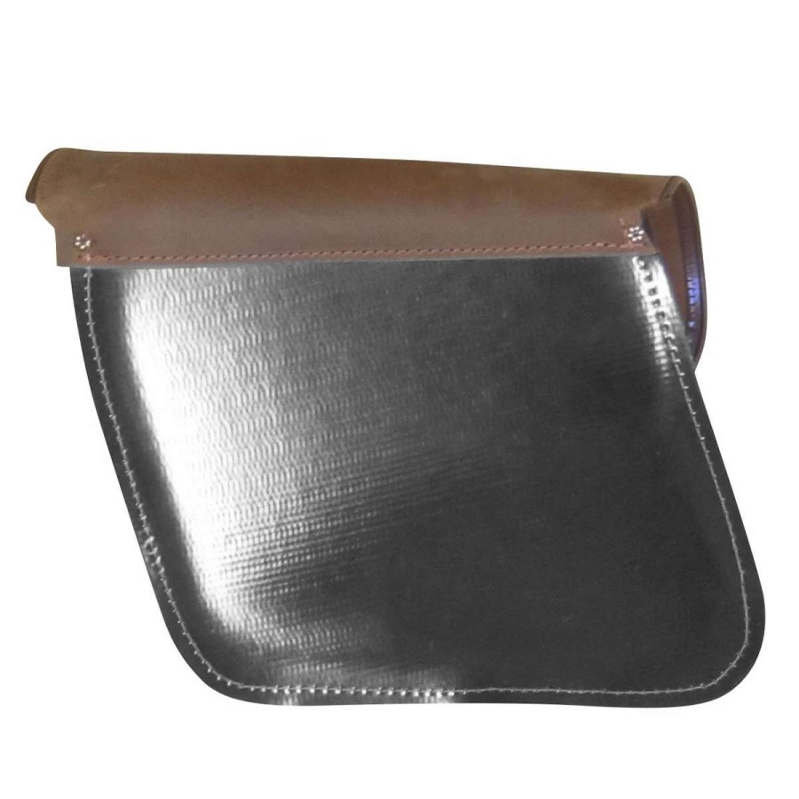 Soft Saddlebags * | Leatherworks Inc. Leatherworks, Inc. Distressed Brown Economy Bolt-On Saddlebags