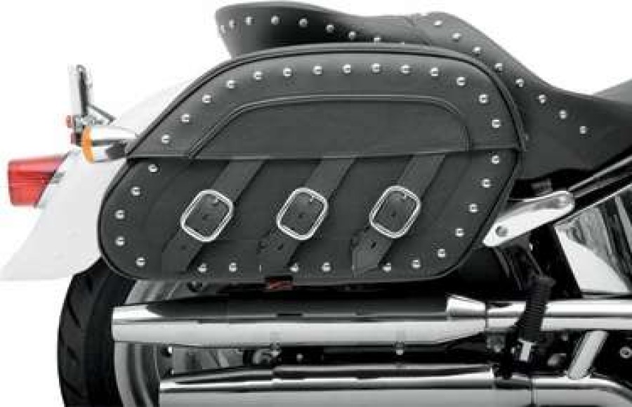 Soft Saddlebags * | Saddlemen S4 Rigid-Mount Quick-Detach Desperado Slant Saddlebags