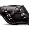 Soft Saddlebags * | Leatherworks Inc. Leatherworks, Inc. Angle Split Lid Saddlebags