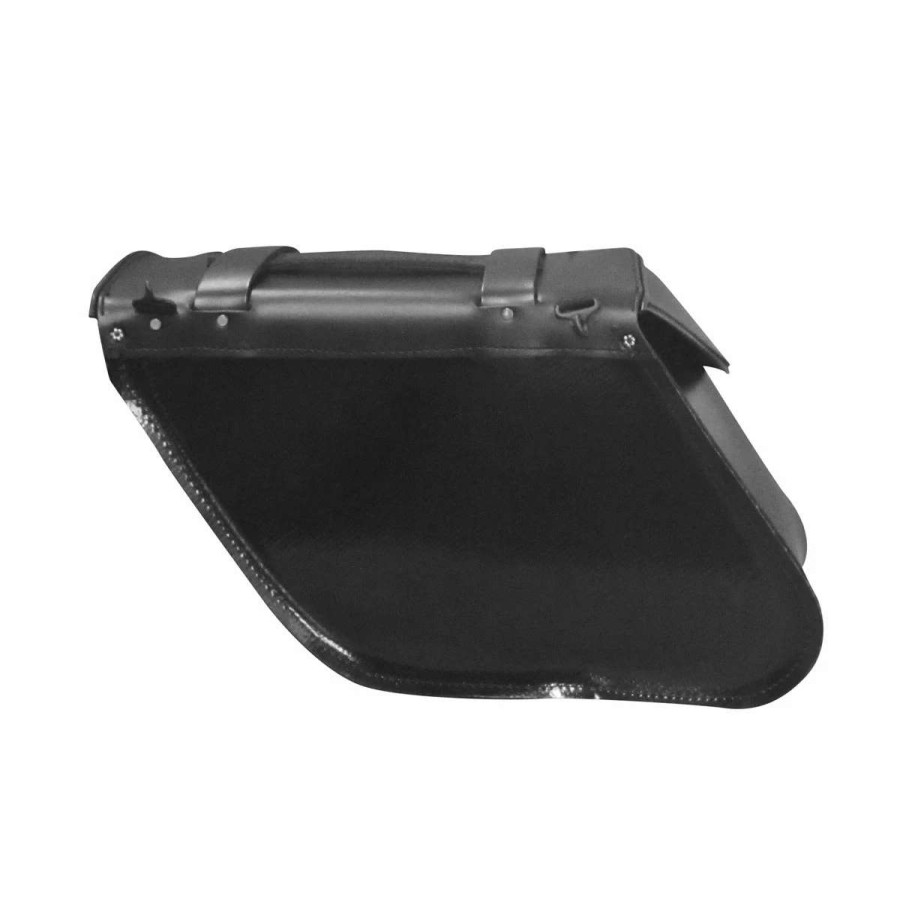 Soft Saddlebags * | Leatherworks Inc. Leatherworks, Inc. Angle Split Lid Saddlebags