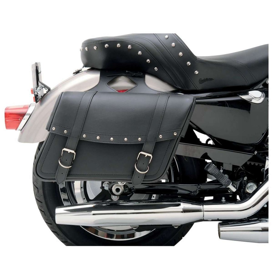 Soft Saddlebags * | Saddlemen Highwayman Riveted Large Slant Saddlebags