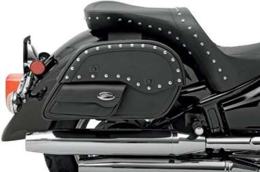 Soft Saddlebags * | Saddlemen Express Desperado Large Slant Face Pouch Saddlebags