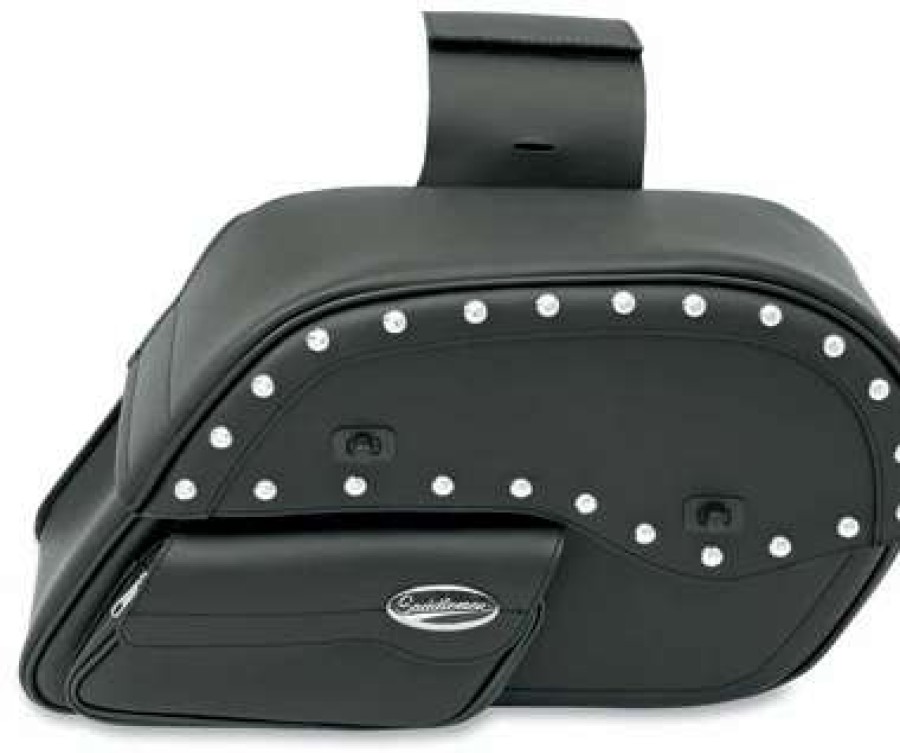 Soft Saddlebags * | Saddlemen Express Desperado Large Slant Face Pouch Saddlebags