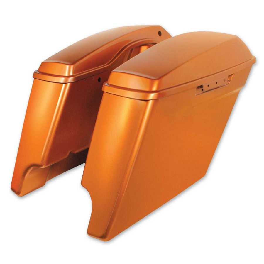 Hard Saddlebags * | Hogworkz Amber Whiskey 4 Extended Saddlebags