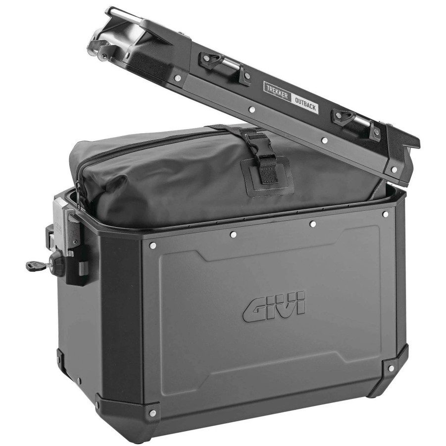 Hard Saddlebags * | Givi Outback 48 Liter Black Left Side Case