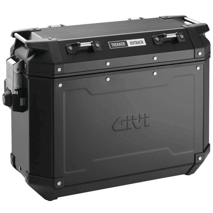 Hard Saddlebags * | Givi Outback 37 Liter Black Left Side Case