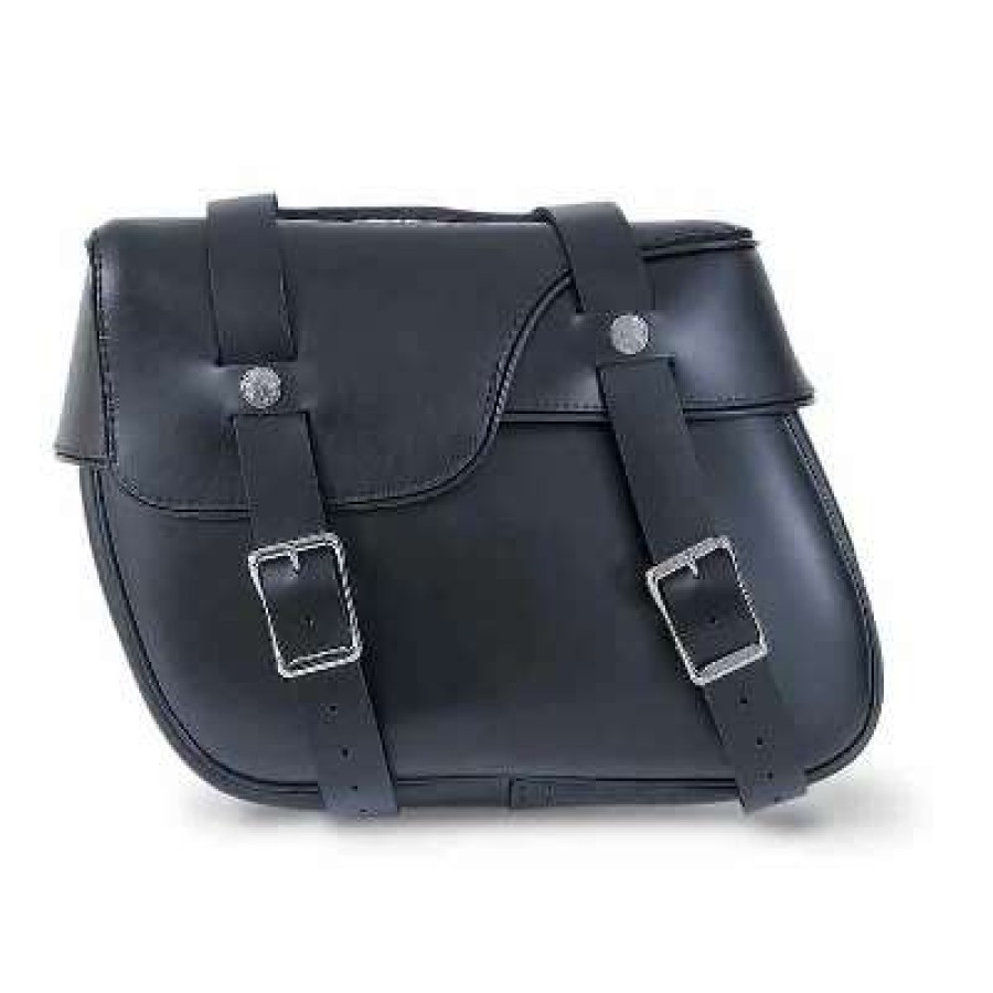 Soft Saddlebags * | Leatherworks Inc. Leatherworks, Inc. Angle Split Lid Box Saddlebags