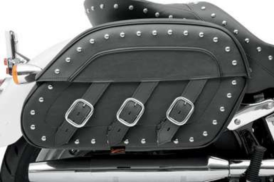 Soft Saddlebags * | Saddlemen S4 Rigid-Mount Quick-Detach Desperado Slant Saddlebags