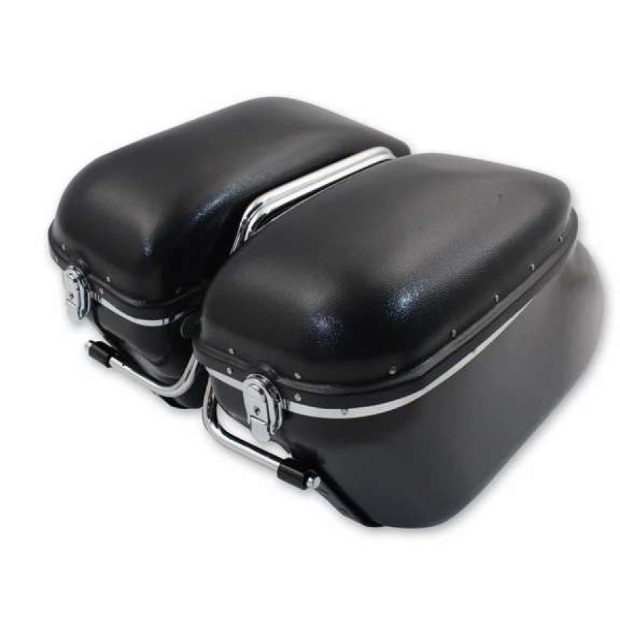 Hard Saddlebags * | V-Twin Manufacturing Replica 'Bubble' Saddlebag Kit W/Brackets