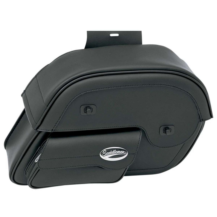 Soft Saddlebags * | Saddlemen Express Cruis'N Large Slant Face Pouch Saddlebag