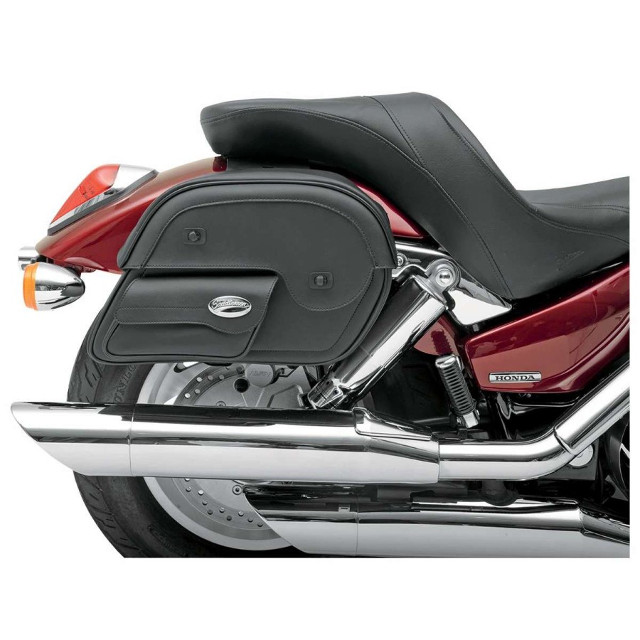 Soft Saddlebags * | Saddlemen Express Cruis'N Large Slant Face Pouch Saddlebag