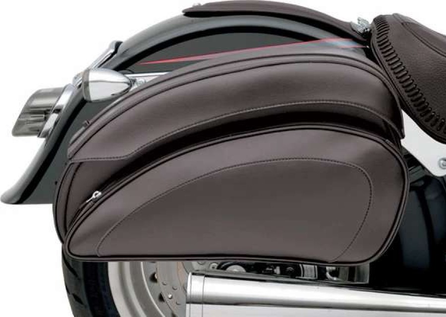 Soft Saddlebags * | Saddlemen Cruis'N Deluxe Saddlebag Set With Chrome Supports