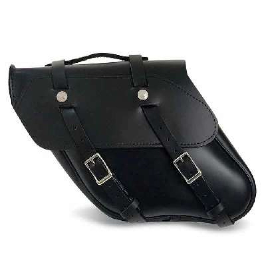 Soft Saddlebags * | Leatherworks Inc. Leatherworks, Inc. Wide Angle Retro Saddlebags