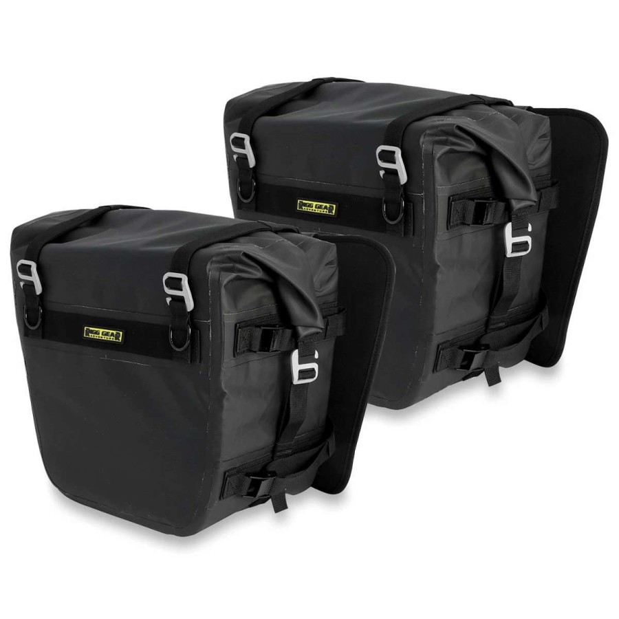 Soft Saddlebags * | Nelson Rigg Nelson-Rigg Sierra Dry Black Saddlebags